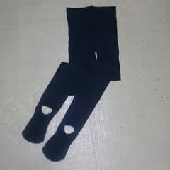 【美品】GUNZE フットカバー付トレンカのサムネイル