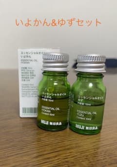 無印良品　エッセンシャルオイル　いよかん　ゆずセットのサムネイル