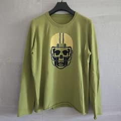 美品】ルシアンペラフィネ アメフトスカル カシミヤ ニット L - メルカリ