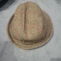 Tokio Hat × Harris Tweed ウールハット 58cm L