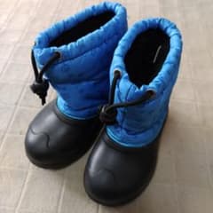 スノーブーツ　青色　男の子　17cm　IGNIOのサムネイル