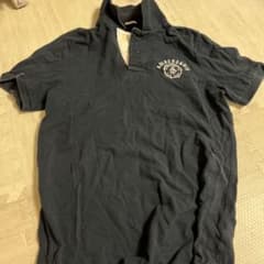 Abercrombie & Fitch ネイビー ポロシャツ Lのサムネイル