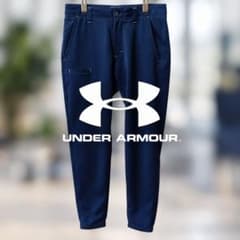 I*O様 UNDER ARMOUR ジョガーパンツ ネイビーのサムネイル