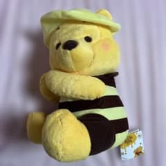 くまのプーさん 赤いほっぺ LLぬいぐるみ はちみつのうたVer. 約38cm