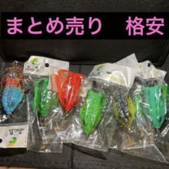HENGJIA  ルアー　ミノー　フロッグ　カエルルアーまとめ売りのサムネイル