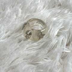 レア】HYSTERIC GLAMOUR クリアスカルボリュームリング - メルカリ