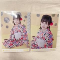 乃木坂46 池田瑛紗　生写真　浴衣　座り、座りヨリのサムネイル