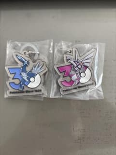 ポケモン 30周年 メタルキーホルダー ディアルガ パルキア 2種のサムネイル