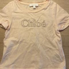 Chloé ピンク ロゴ Tシャツのサムネイル