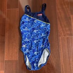 KONAMI Mizuno 星柄 女児用ワンピース水着130cmのサムネイル