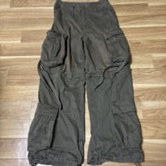 【GRANCY】ZipDesign CargoPants カーキのサムネイル