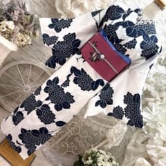 tomo様専用☆浴衣着物☆名古屋帯セット - メルカリ
