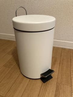 IKEA VORGOD ペダル式ゴミ箱 ホワイト 3Lのサムネイル