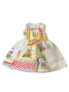 Simonetta ノースリーブ ワンピース マルチカラーイタリアのサムネイル