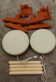 Wii　太鼓の達人　　タタコン２台のサムネイル