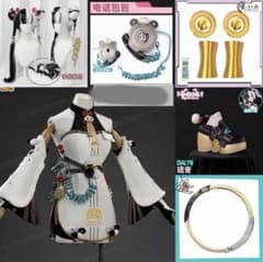 ゼンゼロ ダイアリン コスプレ 衣装フルセット（ウィッグ・武器・靴