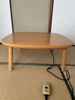 無印良品 正方形こたつ MJ-KSF840B ナチュラル - メルカリ