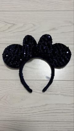 Disney sequined headband, black