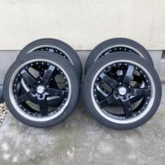 19インチ ロクサーニ グラスターファイブ 225/40R19 中古4本セット