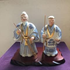 新品　九谷焼　高砂人形のサムネイル