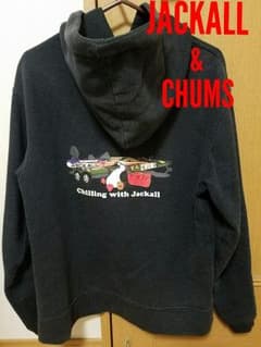 ジャッカル×CHUMS　コラボパーカー　サイズMのサムネイル