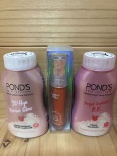 【タイ限定コスメ】POND'S パウダー2種 ＆ Cathy Doll リップのサムネイル