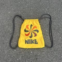 90s NIKE ナップサック 風車 ビッグロゴ archive y2k