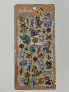 プチドロップステッカー　ズートピア　シールのサムネイル
