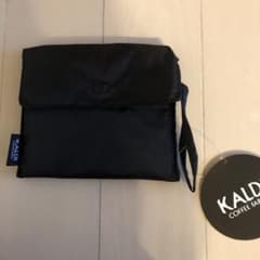 カルディ　　エコバッグ黒のサムネイル