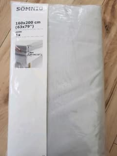 【未使用】IKEA SOMING クイーンサイズシーツのサムネイル