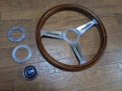 当時物✞ナルディ✞ステアリング✞NARDI✞ウッドステアリング✞旧車のサムネイル