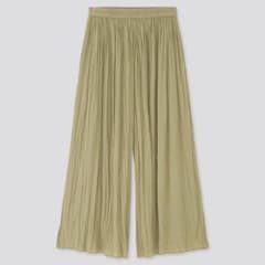 UNIQLO ユニクロ ワッシャーサテンスカートパンツのサムネイル