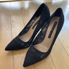 黒レース　パンプス　Zara Woman Collectionのサムネイル