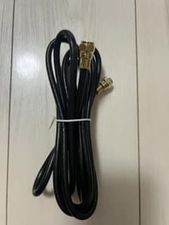 アンテナケーブル　黒　2m   4Cのサムネイル
