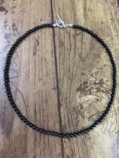 blackonyx＊necklace ブラックオニキス 天然石 ネックレス - メルカリ