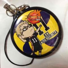 ハイキュー！！ J-WORLD 月島蛍 ブリキ缶ストラップのサムネイル