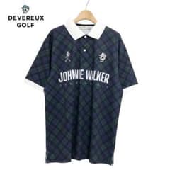 ○★新品未使用　DEVEREUXGOLF×JohnnieWalker　ポロシャツ Johnnie Walker Golf Club Polo 763532007-WHITE