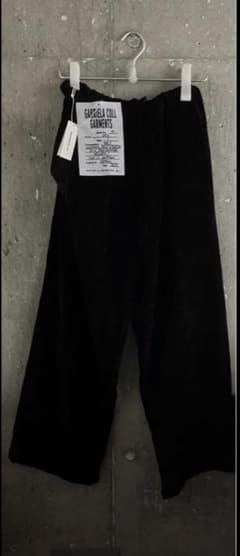 GABRIELA COLL GARMENTS 黒 ベロアパンツ - メルカリ