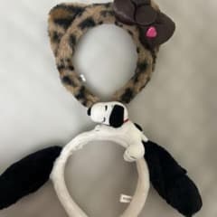スヌーピー ヒョウ柄 カチューシャ　どれかお一つでも！のサムネイル