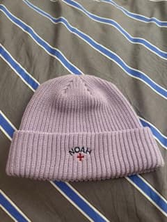 【noah 美品❕】Core Logo Beanie ピンクのサムネイル