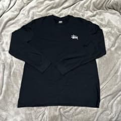 Stüssy ブラック ロングスリーブ Tシャツ Lのサムネイル