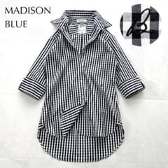 定番✨マディソンブルーB.D.SHIRT B刺繍五分袖オックスフォードシャツ