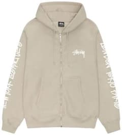 新品タグ付 Stussy Big Cities ジップパーカー Lのサムネイル