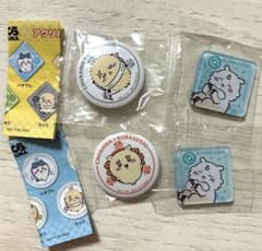 치이카와 쿠라 스시 콜라보 캔 배지 아크릴 마그넷 세트