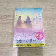 夜が明けたら、いちばんに君に会いにいく 汐見夏衛 スターツ出版文庫のサムネイル