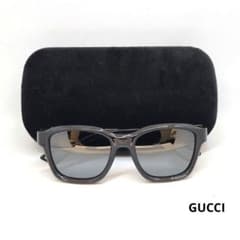 GUCCI グッチ GG1640SA 001 サングラス グレー ブラック - メルカリ