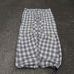 希少 00s OAKLEY 立体裁断 check pants y2k teck - メルカリ