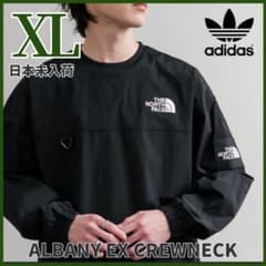 ノースフェイス ALBANY EX CREWNECK ロンT 黒 XL 韓国 - メルカリ