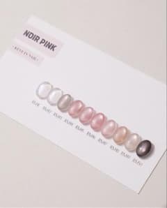 REVE NOIR PINK 10本セット　韓国ジェル　マグネットジェルのサムネイル