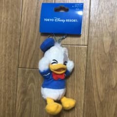 ドナルド ぬいぐるみ マスコット キーホルダーのサムネイル